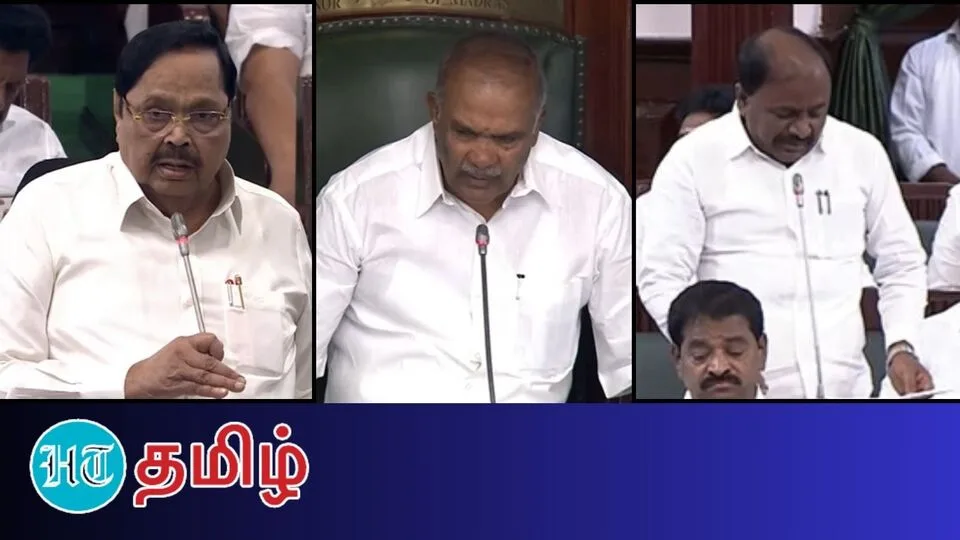 TN Assembly: ’நந்தன் கால்வாய் திட்டம்! பணம் பத்தல!’ துரைமுருகன் பதில்!