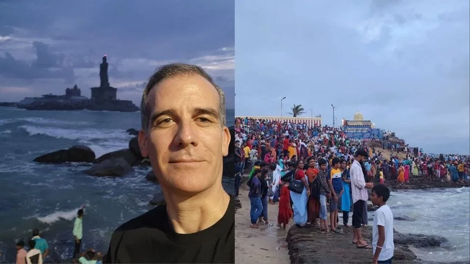 US Envoy at Kanyakumari: கன்னியாகுமரியில் சூரிய உதயம் கண்டு மெய்சிலிர்த்த அமெரிக்க தூதர் சொன்னது என்ன தெரியுமா?